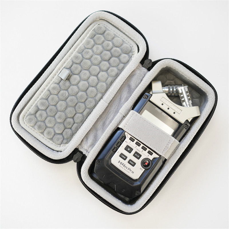 适用ZOOM H4N PRO/H4essential H4e录音笔/机/器硬壳保护包袋套盒
