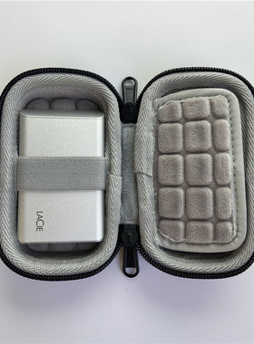 适用LaCie Portable SSD/SSD Secure移动硬盘保护收纳包袋盒套子