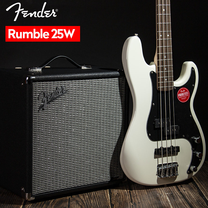Fender芬达BASS贝司音箱Rumble15w 25w40w电贝斯音响bass贝司音箱
