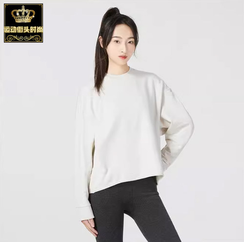 NIKE耐克瑜伽女圆领休闲运动卫衣