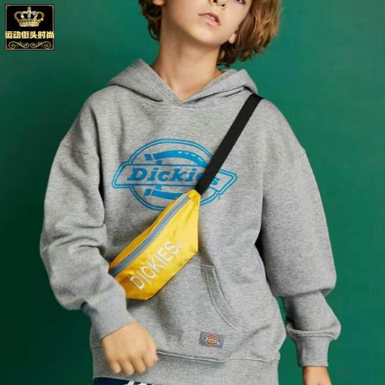 专柜正品 DICKIES 男女儿童大字母休闲运动斜挎包腰包193K90LSD16