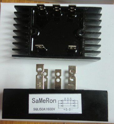三相整流桥 桥堆 桥式整流器SQL100A（40A 60A 80A) 60*100 1600V