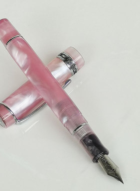 袋鼠凯格露316钢笔世纪豆腐螺旋帽成人书写练字毕业季礼品浅紫色