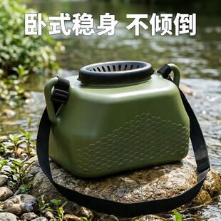 全新鱼篓子装鱼篓装鱼小鱼篓网兜渔具鱼筐鱼篓塑料编织户外家用