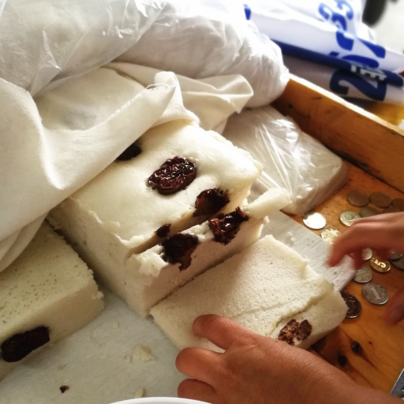 北方手工年糕特产酒酿发酵米糕传统大米发糕松软可口糕点速食小吃