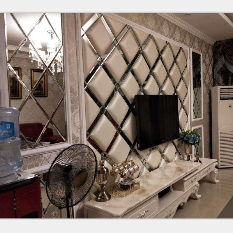 定做软包背景墙硬包电视墙 定制欧式轻奢现代卧室软包背景墙