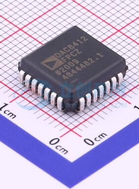 数模转换芯片DAC DAC8412FPCZ PLCC-28 ADI(亚德诺) 电子元件配单