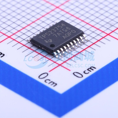 以太网供电(PoE)控制器 TPS23754PWPR HTSSOP-20 TI/德州 元器件