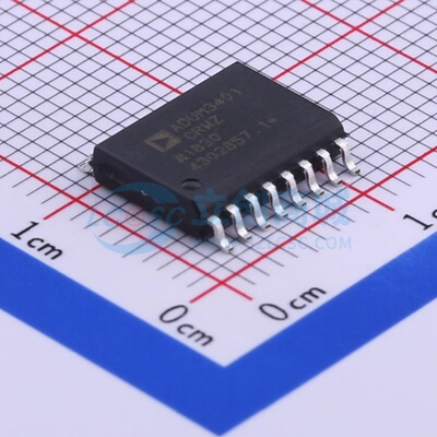 数字隔离器 ADUM3401CRWZ SOIC-16 ADI(亚德诺) 电子元件原装正品