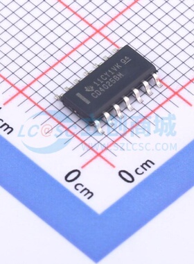 逻辑门 CD4025BM96 SOIC-14 TI/德州 电子元器件配单原装正品
