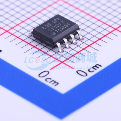 FET输入运放 OPA2132UA/2K5 SOIC-8 TI/德州 电子元器件原装正品