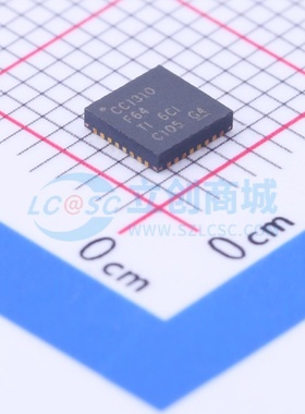 无线收发芯片 CC1310F64RSMT VQFN-32 TI/德州 电子元件原装正品