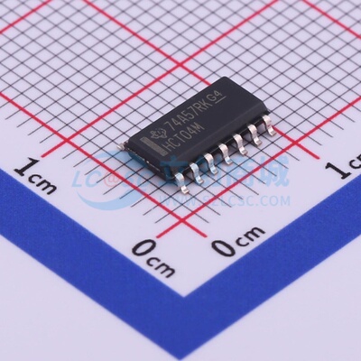 反相器 CD74HCT04M96 SOIC-14 TI/德州 电子元器件配单原装正品