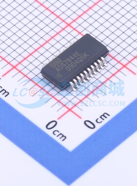 模数转换芯片ADC ADS7844E/2K5 SSOP-20 TI/德州 电子元器件配单