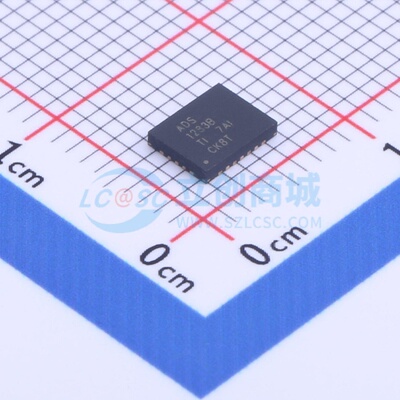 模数转换芯片ADC ADS1283BIRHFT VQFN-24 TI/德州 电子元器件配单