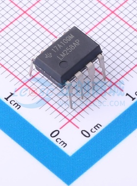 运算放大器 LM258AP PDIP-8 TI/德州 电子元器件配单原装正品