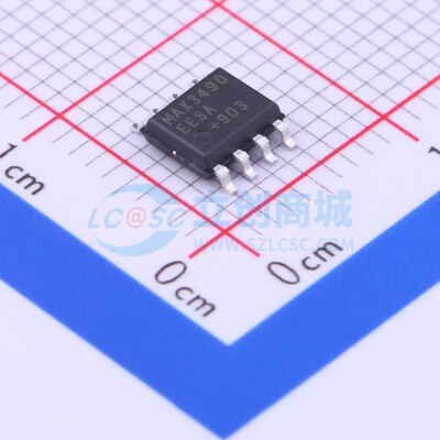 RS-485/RS-422芯片 MAX3490EESA+T SOIC-8 MAXIM(美信) 原装正品