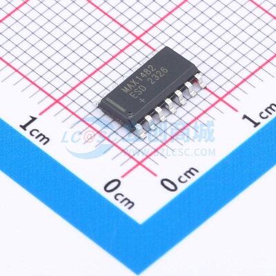 RS-485/RS-422芯片 MAX1482ESD+ SOIC-14 MAXIM(美信) 电子元器件