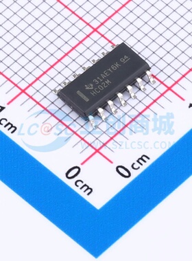 逻辑门 CD74HC02M SOIC-14 TI/德州 电子元器件配单原装正品