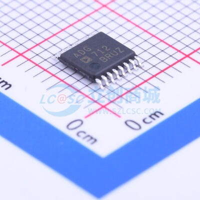 模拟开关/多路复用器 ADG712BRUZ TSSOP-16 ADI(亚德诺) 原装正品