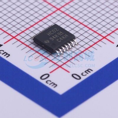 逻辑门 SN74HC02PWR TSSOP-14 TI/德州 电子元器件配单原装正品