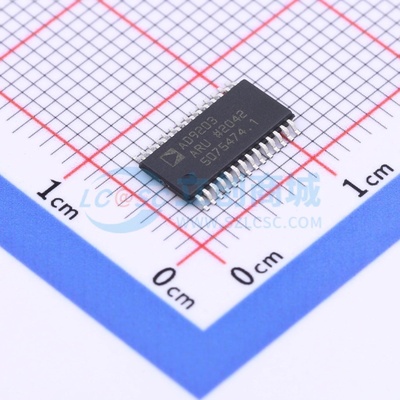 模数转换芯片ADC AD9203ARUZ TSSOP-28 ADI(亚德诺) 电子元件配单