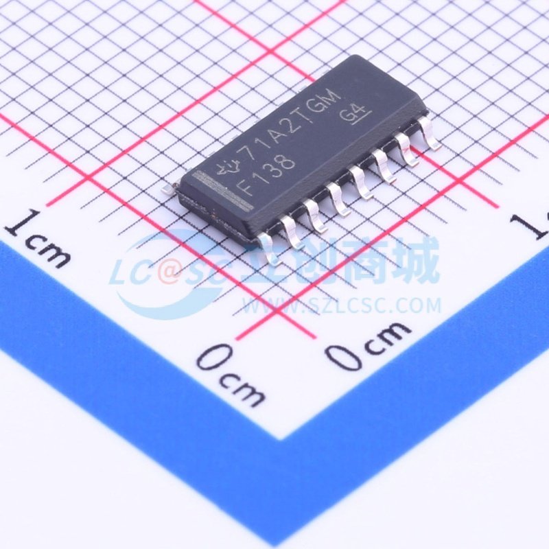 信号开关/编解码器/多路复用器 74F138D SOIC-16 TI/德州 元器件