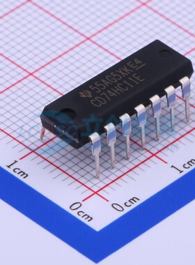 逻辑门 CD74HC11E PDIP-14 TI/德州 电子元器件配单原装正品