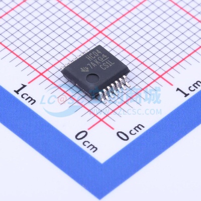 反相器 SN74HC04DBR SSOP-14 TI/德州 电子元器件配单原装正品