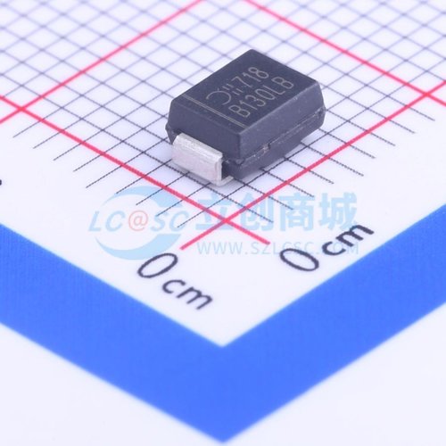 肖特基二极管 B130LB-13-F DO-214AA DIODES(美台) 电子元件配单