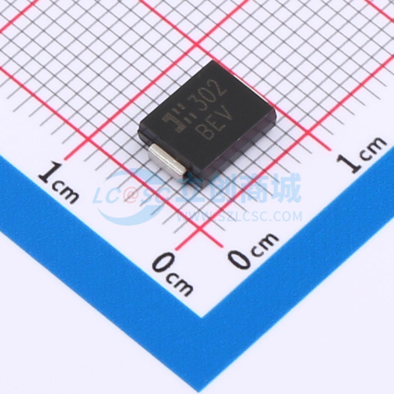 静电保护器(TVS/ESD) SMCJ20CA-13-F DO-214AB DIODES(美台)