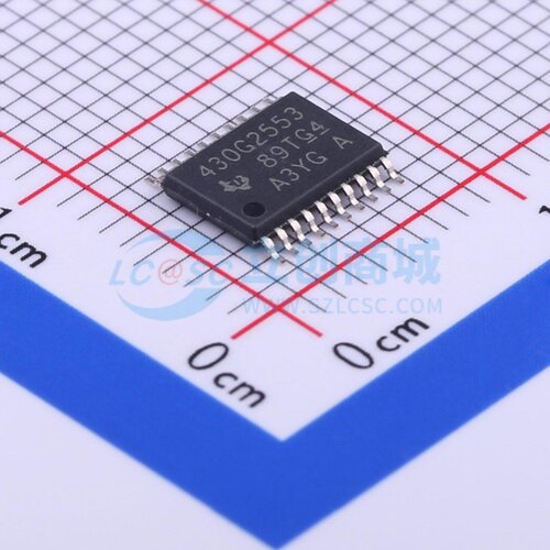 单片机(MCU/MPU/SOC) MSP430G2553IPW20R TSSOP-20 TI/德州 原装