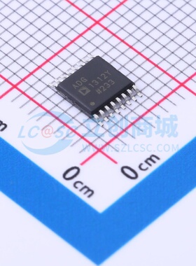 模拟开关/多路复用器 ADG1312YRUZ TSSOP-16 ADI(亚德诺) 元器件