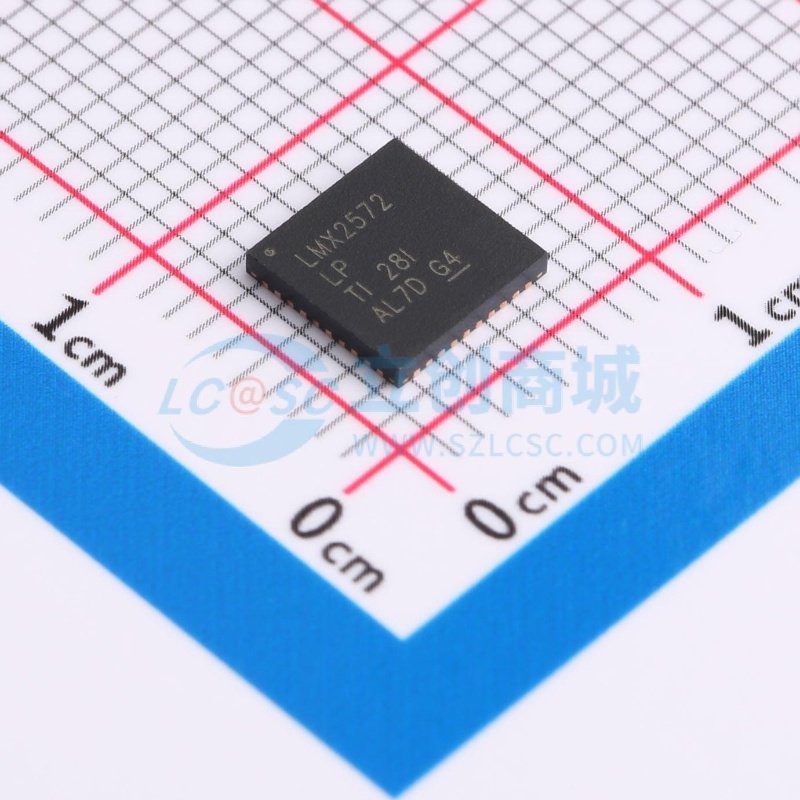 时钟发生器/频率合成器/PLL LMX2572LPRHAR VQFN-40 TI/德州