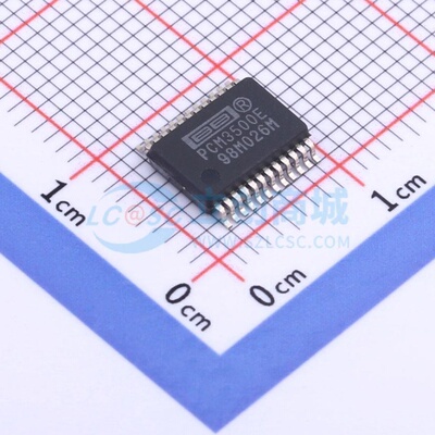 音频接口芯片 PCM3500E SSOP-24 TI/德州 电子元器件配单原装正品