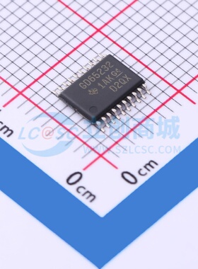 RS232芯片 GD65232PWR TSSOP-20 TI/德州 电子元器件配单原装正品