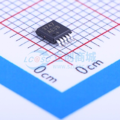 运算放大器 MAX3747AEUB+T MSOP-10 MAXIM(美信) 电子元器件配单