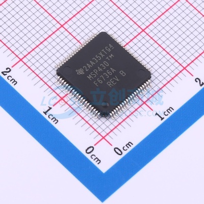 单片机(MCU/MPU/SOC) MSP430F6736AIPNR LQFP-80 TI/德州 元器件
