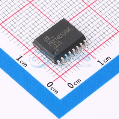 隔离式RS485/422收发器 MAX14853GWE+T SOIC-16 MAXIM(美信)