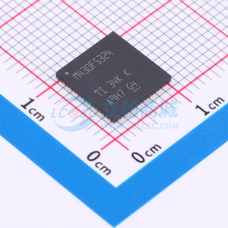 单片机(MCU/MPU/SOC) MSP430F5324IRGCR VQFN-64 TI/德州 元器件