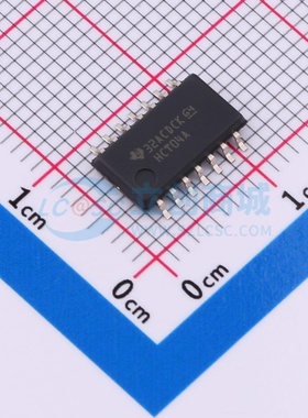 反相器 SN74HCT04ANSR SO-14 TI/德州 电子元器件配单原装正品