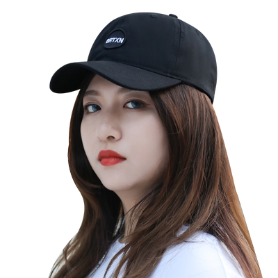 帽子女大头围鸭舌帽夏季