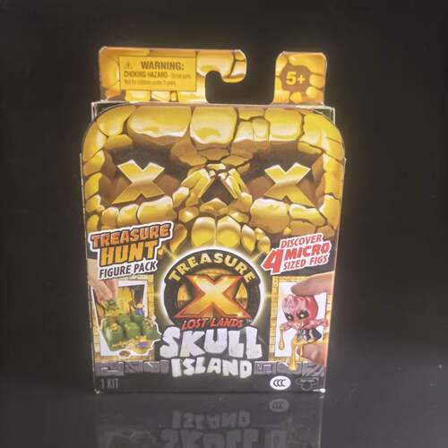 Treasure X宝藏冒险家黄金宝藏外星人骷髅岛迷你猎人盲盒男孩玩具