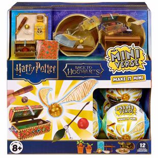 miniverse掌上宇宙工坊哈利波特沃茨魔法学院迷你惊喜盲盒玩具