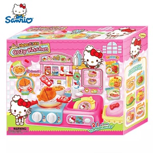 HelloKitty凯蒂猫玩具美味小厨房女孩做饭过家家玩具