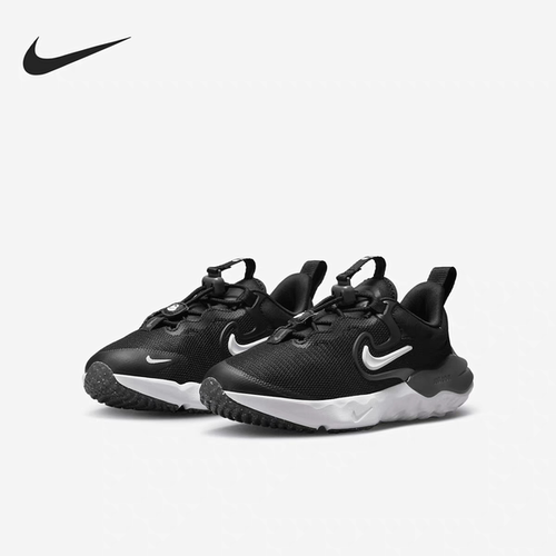 正品 耐克Nike RUN FLOW儿童轻便透气休闲运动鞋DR0471-001