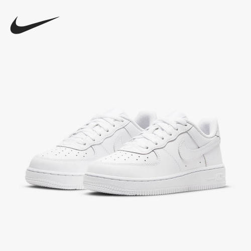正品 NIKE AIR FORCE 1 AF1儿童空军一号休闲板鞋 DH2925-111