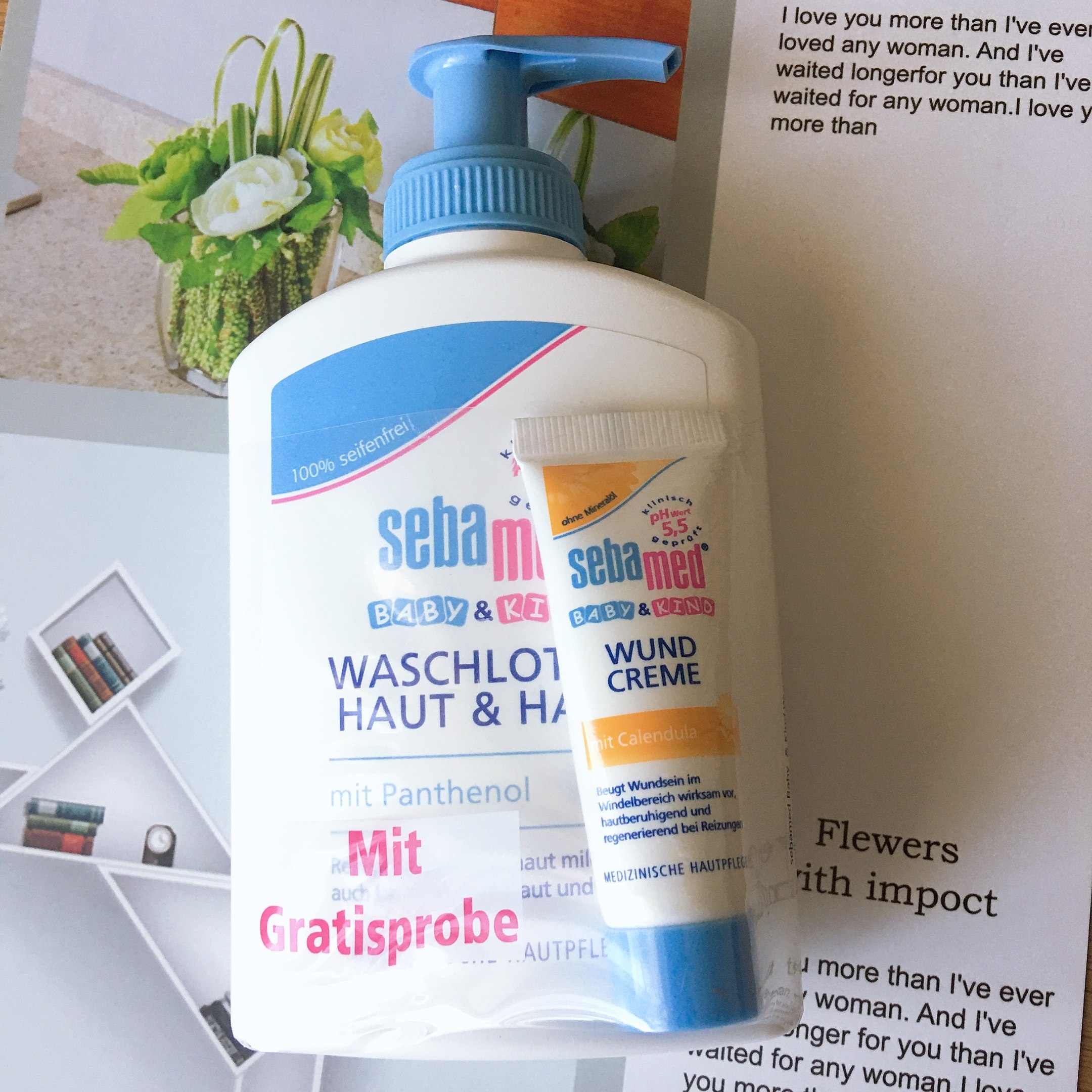 德国sebamed施巴儿童洗发沐浴露温和二合一 200ml