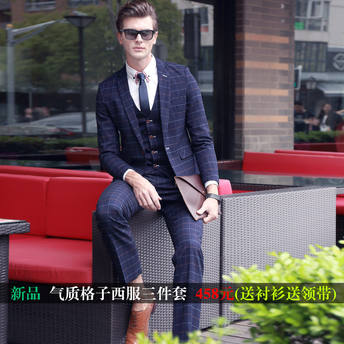 Costume homme en polyester pour Quatre saisons - Ref 1561141 Image 4