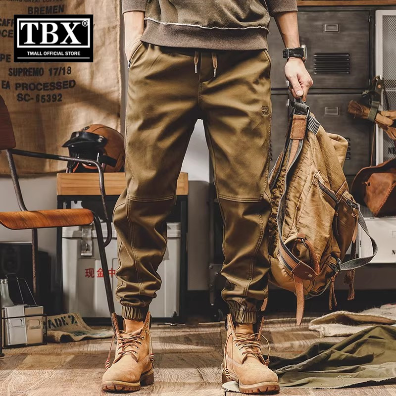 复古工装裤男士2025新款秋冬季加绒加厚男裤宽松大码休闲裤子男款